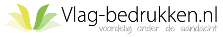 Goedkoop vlaggen bedrukken met logo of ontwerp? Vlag-Bedrukken.nl